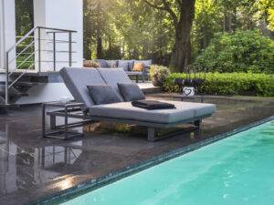 YOI | Kazoku | Duo Liege | Aluminium | dunkelgrau