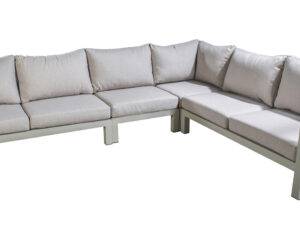 YOI | Midori | Eckset XL ohne Couchtisch | Aluminium