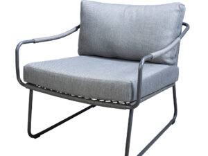 YOI | Moledo | Loungesessel | Aluminium - Rope | dunkelgrau