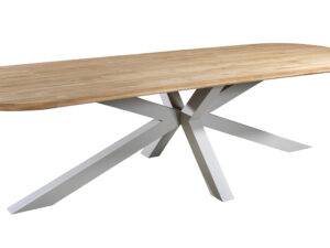 YOI | Noas | Esstisch | Aluminium - Teak | salix