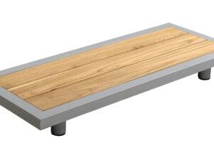 YOI | Vallon | Beistelltisch | Aluminium - Teak | salix