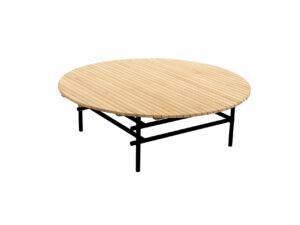 YOI | Ki | Couchtischgestell rund | Aluminium | schwarz