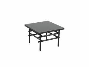 YOI | Ki | Beistelltisch quadratisch | Aluminium | dunkelgrau