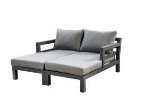 YOI | Midori | Diwan-Set links | Aluminium | dunkelgrau