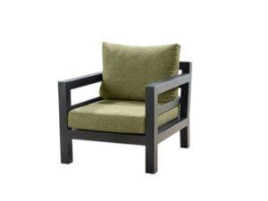 YOI | Midori | Loungesessel | Aluminium | emerald green