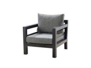 YOI | Midori | Loungesessel | Aluminium | panther black