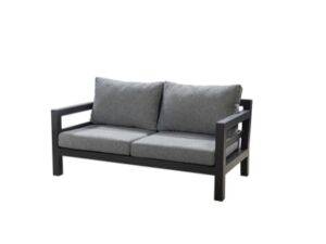 YOI | Midori | Sofa 2-Sitzer | Aluminium | panther black