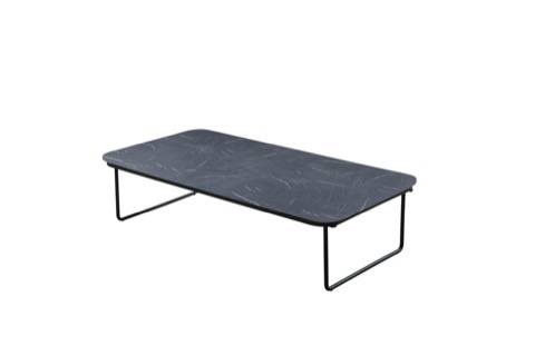 YOI | Taiyo | Couchtisch | Aluminium - HPL | schwarz