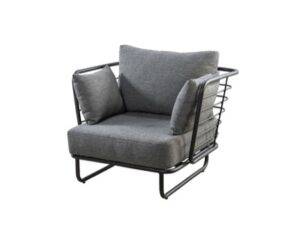 YOI | Taiyo | Loungesessel | Aluminium | panther black
