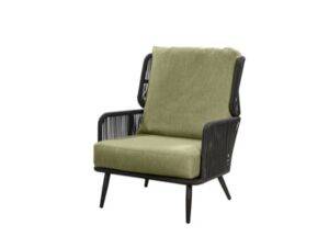 YOI | Tsubasa | Loungesessel | Aluminium - Rope | emerald green