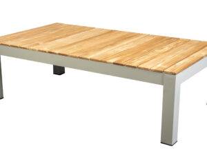 YOI | Midori | Couchtisch | Aluminium - Teak | salix
