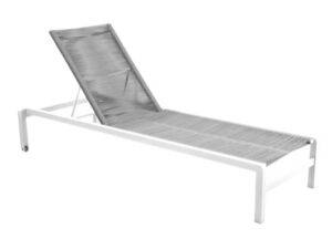 YOI | Ishi | stapelbare Liege | Aluminium - Rope | white