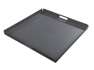 YOI | Hokan | Tablett quadratisch | Aluminium | dunkelgrau