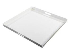 YOI | Hokan | Tablett quadratisch | Aluminium | weiß