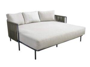 YOI | Umi | Daybed | Aluminium - Rope | dunkelgrau